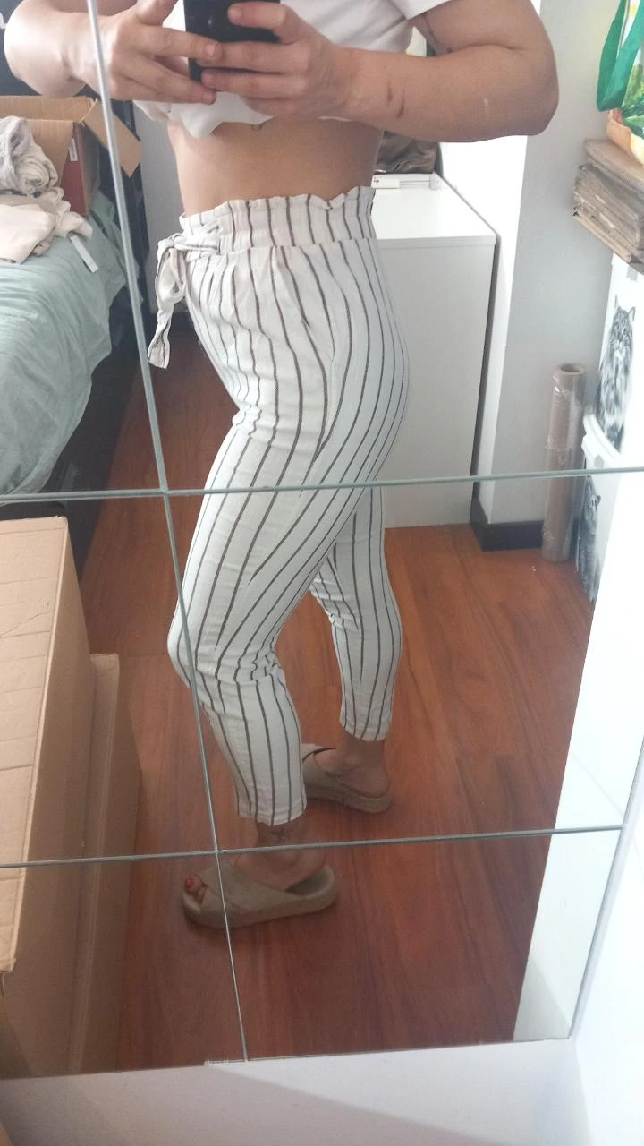 Pantalon à rayures Stradivarius - Taille S/36 | Calças às riscas – photo 6